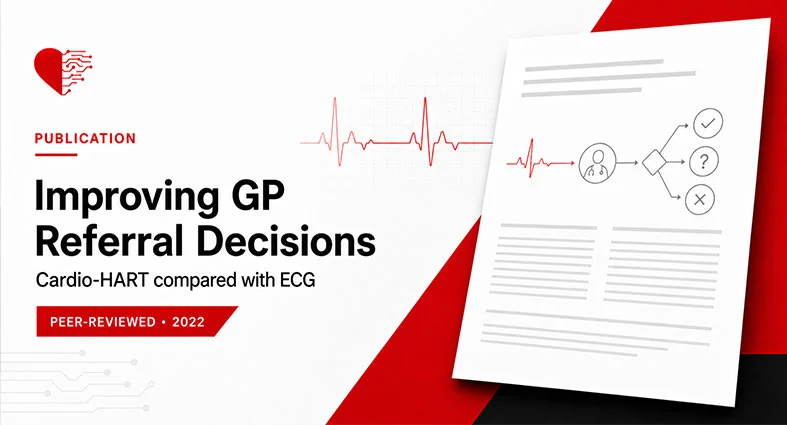 Cardio-HART compared with ECG for improving GP referral decisions