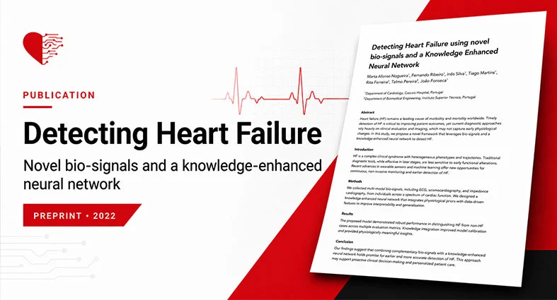 Detecting Heart Failure preprint on novel bio-signals and a knowledge-enhanced neural network