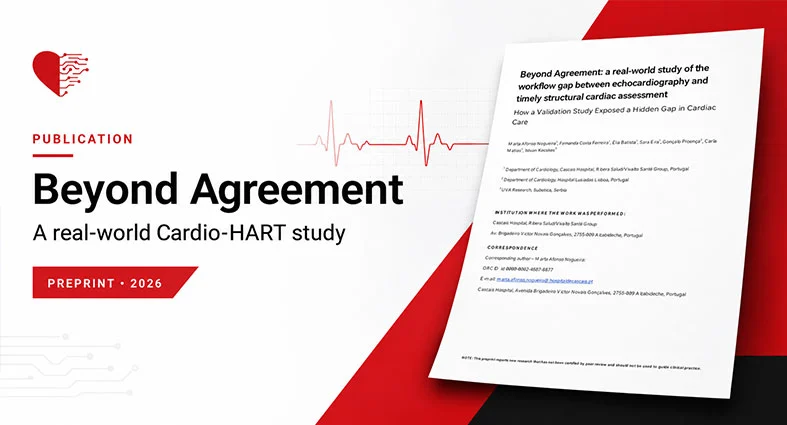Beyond Agreement preprint evaluating Cardio-HART against echocardiography